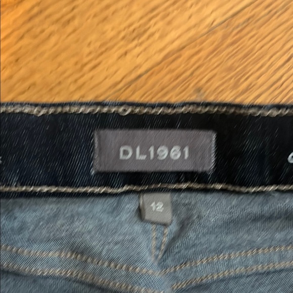 DL1961 Girls Denim Candy Legging Dark Blue Jeans size 12 DL Ultimate - Picture 2 of 10